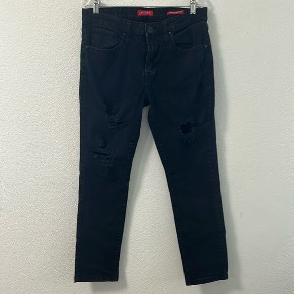GUESS Modern Halsted Fit Mens Black Jeans - Picture 1 of 13